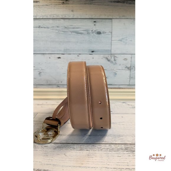 Authentic GUCCI Calfskin Interlocking G Belt 85/34 - Picture 9 of 13
